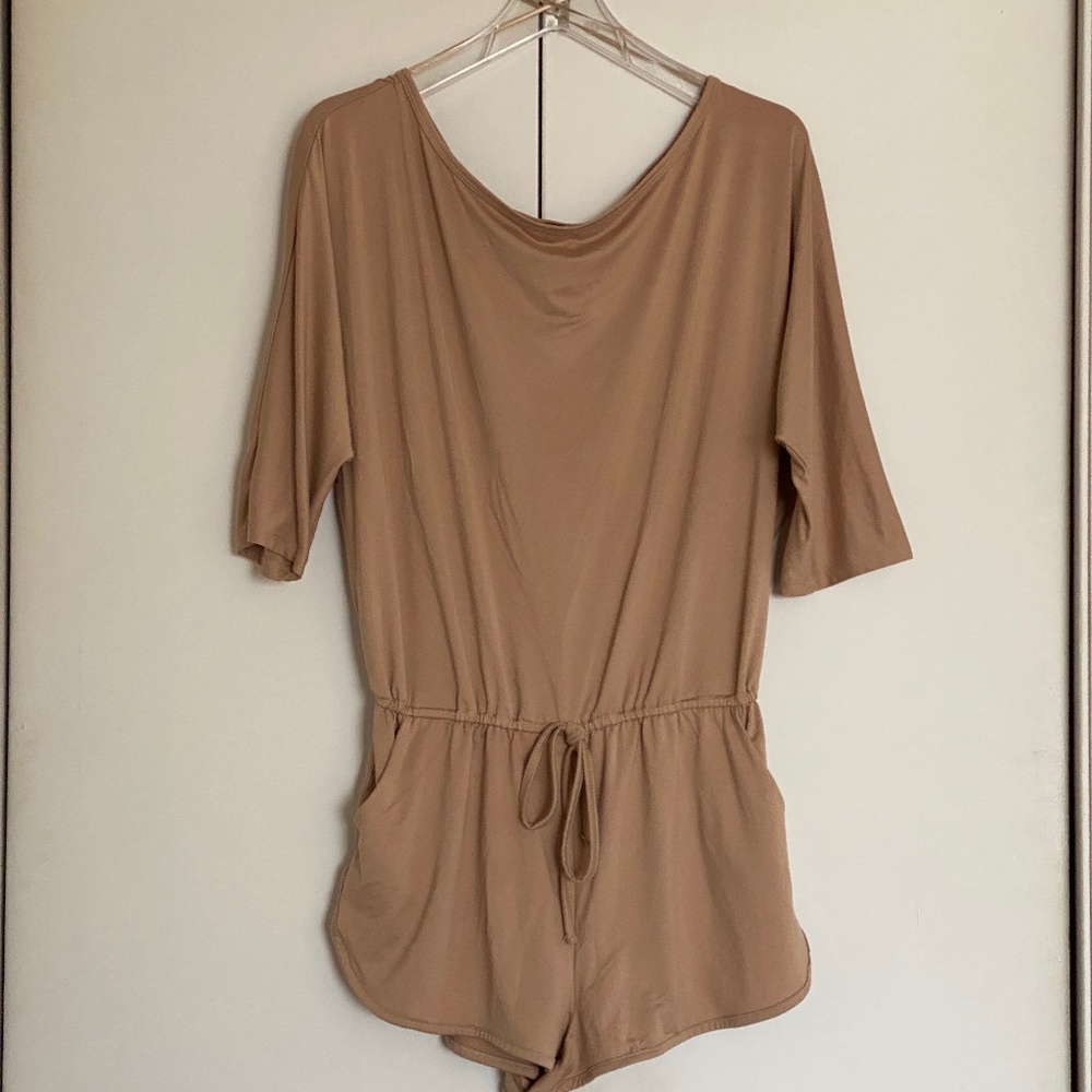 Ninexis I Feel The Breeze Romper I Tan
